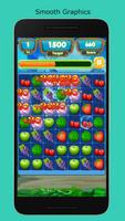 Fruit Link Deluxe - Match 3 Puzzle Game captura de pantalla 3