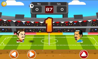 Head Volley Game - Head Soccer Volleyball Game 스크린샷 1