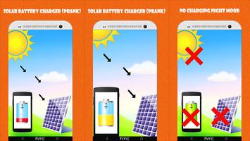 Solar Battery Charger Prank Affiche