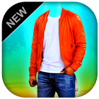 Men Jacket Suit Photo Editor biểu tượng