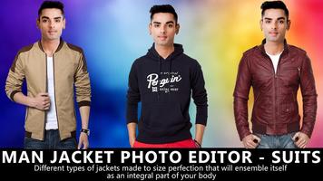 Men Jacket Suit Photo Editor ảnh chụp màn hình 1