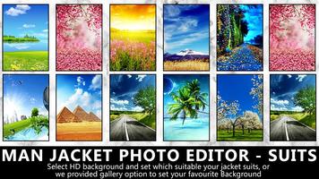 Men Jacket Suit Photo Editor ảnh chụp màn hình 2