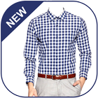 Men Formal Shirt Suit Photo Editor أيقونة