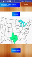 TEXAS TRAVEL DESTINATIONS 海报