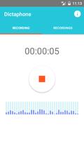 Dictaphone - voice recorder screenshot 1