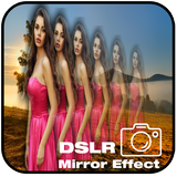 DSLR Slow Motion Mirror Echo Effect Photo Editor أيقونة