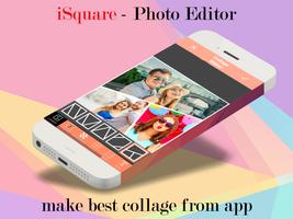 iSquare - Insta Square Shape Photo Editor captura de pantalla 1