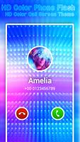 HD Color Phone Flash - HD Color Call Screen Theme Affiche