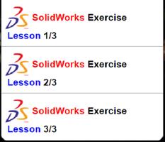 Guide for Solidworks Tutorials capture d'écran 2