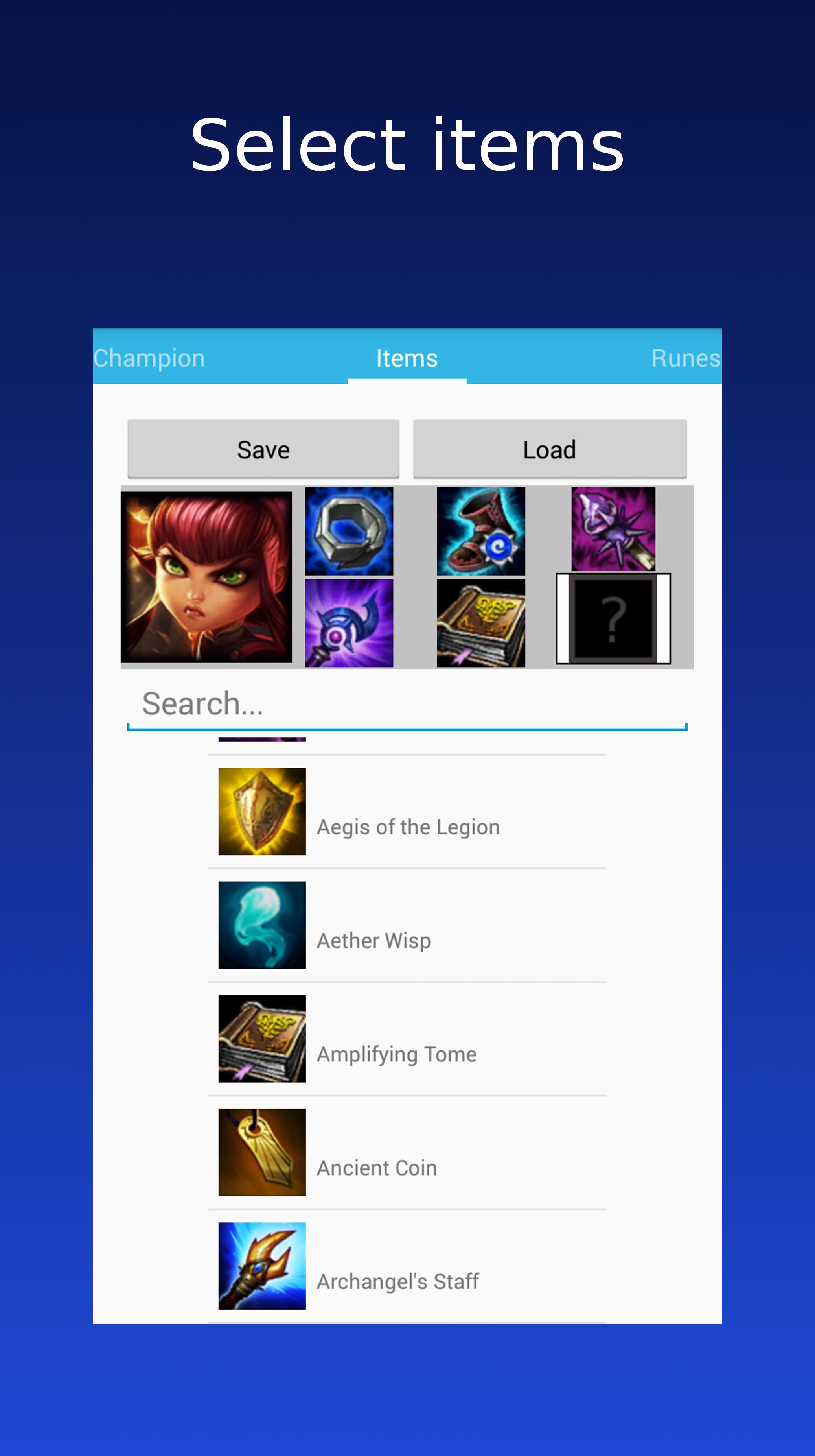 Item Builder for LoL for Android - APK Download