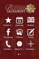 Blessed Sacrament - Wichita, K poster