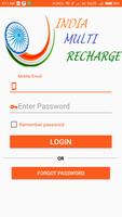 India Multi Recharge B2B Business Affiche