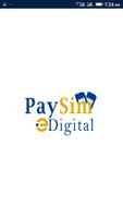 PAYSIM E DIGITAL INDIA الملصق