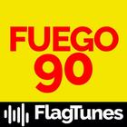 Radio Fuego 90 FM by FlagTunes Zeichen