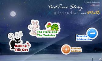 Bedtime Story and Math poster
