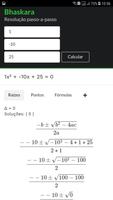 Bhaskara - Segundo Grau screenshot 1