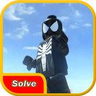 Solve LEGO Black Spider أيقونة