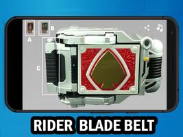 Blade Henshin Belt plakat