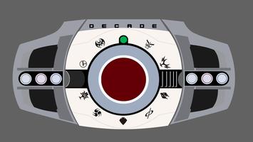 Decade Henshin Belt 海報