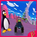 Town Road Speedy Penguins 3D APK