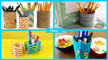 Simple Pencil Holder Tutorial ポスター