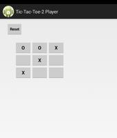 Tic-Tac-Toe-2 Player पोस्टर