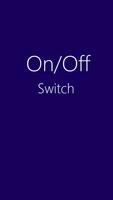 On Off Switch Plakat