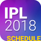 IPL 2018 Time Table أيقونة