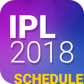 IPL 2018 Time Table-icoon