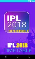 IPL 2018 Time Table Affiche