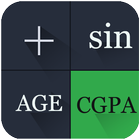 Multi Calculator-MATH/AGE/CGPA आइकन