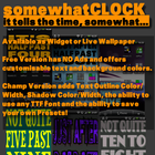 somewhatClock Widgets 아이콘