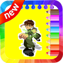 Learn to Color Ben Alien 10 APK