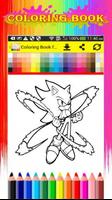 Coloring Book For Sonic New スクリーンショット 1