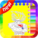 Coloring Book for Dragon Goku - Superhero aplikacja