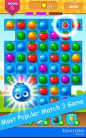 🍓 Easter Candy Fruit Match 3 Puzzle Smash FREE 🍓 Affiche