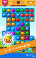 🍓 Easter Candy Fruit Match 3 Puzzle Smash FREE 🍓 ảnh chụp màn hình 1