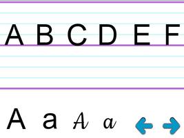 Apprendre l'alphabet par le son الملصق