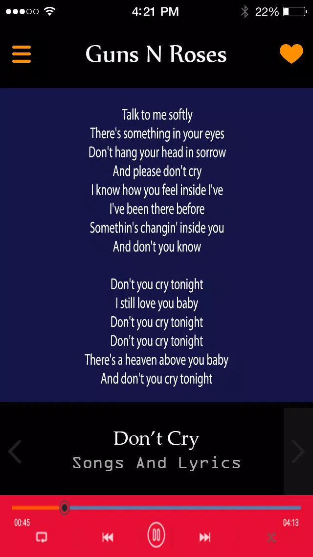 Guns N Roses Songs And Lyrics APK for Android Download