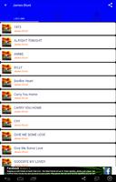 James Blunt Songs and lyrics capture d'écran 3