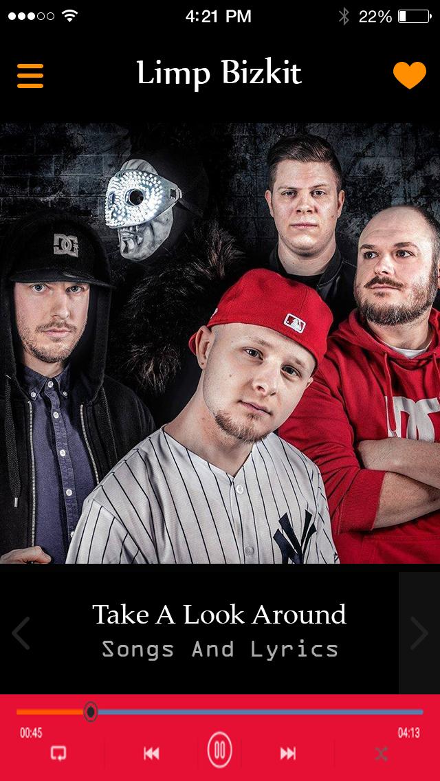 Limp Bizkit Collection Mp3 Songs And Lyrics APK voor Android Download