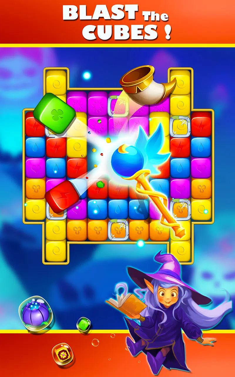 Witch blast - Free toy cube POP matching games APK for Android Download