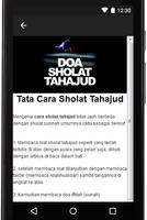 Tata Cara Sholat Tahajud capture d'écran 3