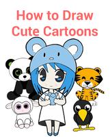 How To Draw Cute Cartoon Affiche