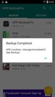 برنامه‌نما APK Backup Pro + عکس از صفحه