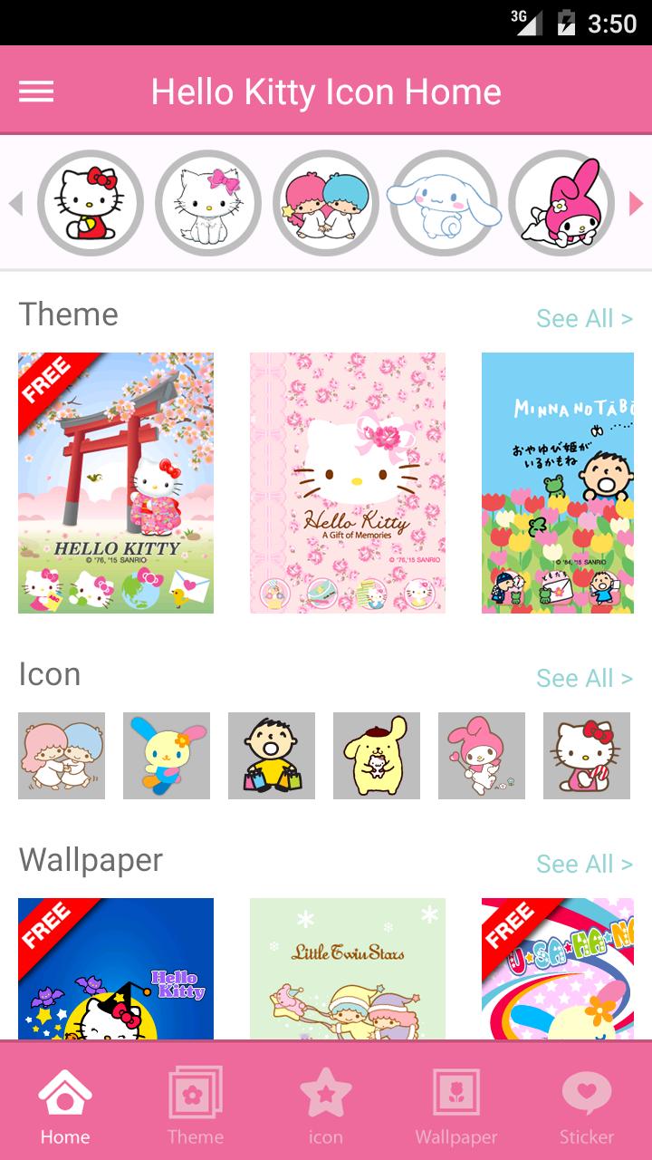 Sanrio Icon - Messenger Hello Kitty