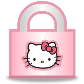 Hello Kitty Animated Lock icon