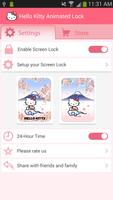 Hello Kitty Animated Lock स्क्रीनशॉट 2