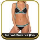 Hot Beach Bikini Suit Photo icône