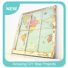 Amazing DIY Map Projects-icoon
